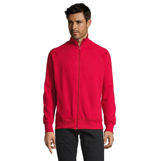 SOLS Mens Sundae Zipped Jacket (Red) - Image 1