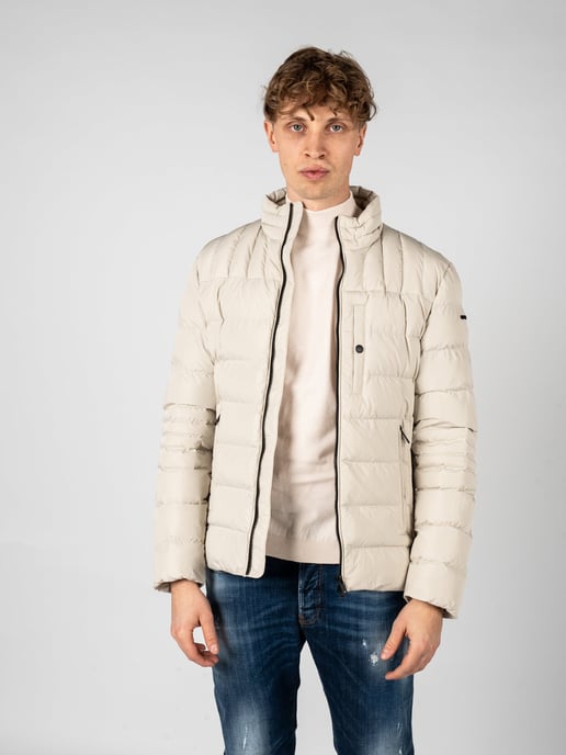 Geox Jacket Hilstone Men's Off-White