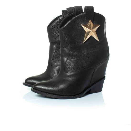hidden platform wedge star boots - Image 1