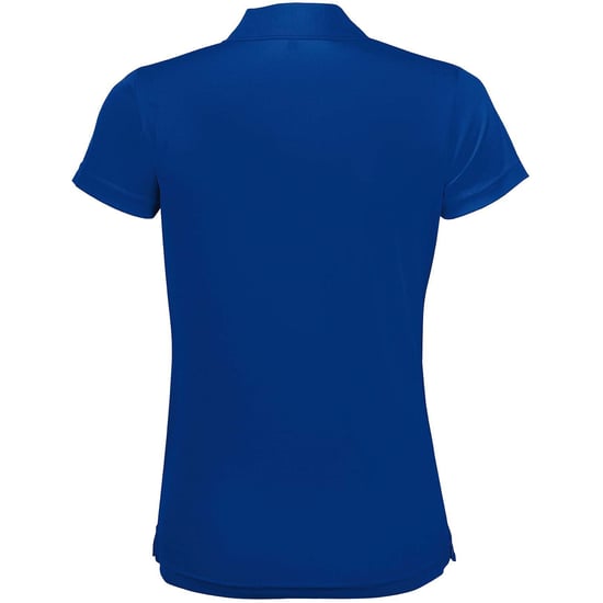 SOLS Womens/Ladies Performer Short Sleeve Pique Polo Shirt (Royal Blue) - Image 2