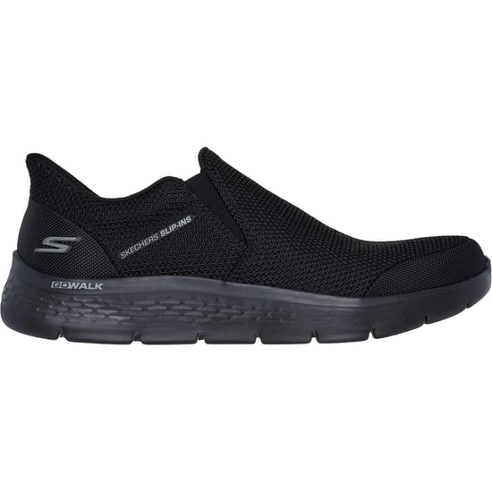 Skechers GO WALK Flex Ojai Textile Men's Black Trainers - Image 5
