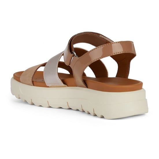 Geox D Xand 2.1S B Synthetic Women's Nude Sandals - Image 6