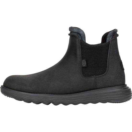 HEYDUDE Branson Classic Polyurethane Men's Black Boots - Image 5