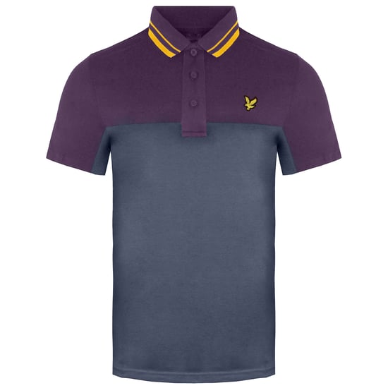 Lyle & Scott Kendall para hombre/polo morado - Image 1