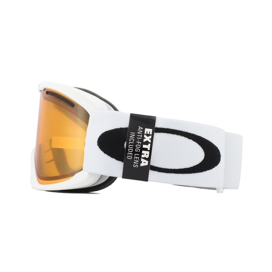 Gafas de esquí Oakley O Frame 2.0 Pro XL OO7112-04 Blanco mate, Persimón y Gris oscuro - Image 3
