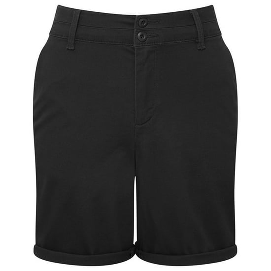 Asquith & Fox Womens/Ladies Chino Lightweight Shorts (Black) - Image 1