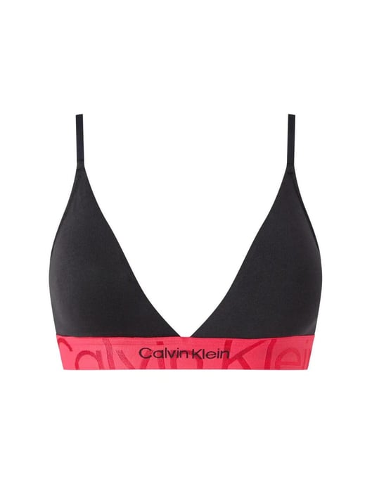 Calvin Klein Embossed Icon Cotton Triangle Bra