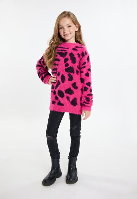 Mymo Knitted pullover Girls pink - Image 2