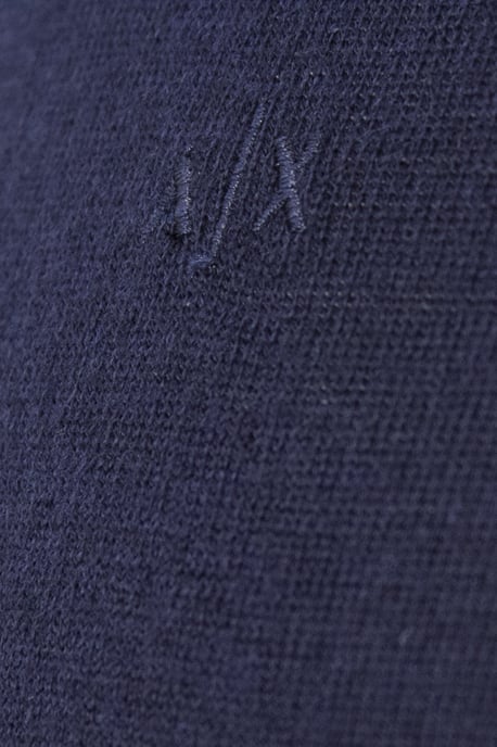Jersey de punto para hombre de Armani Exchange en azul - Image 3