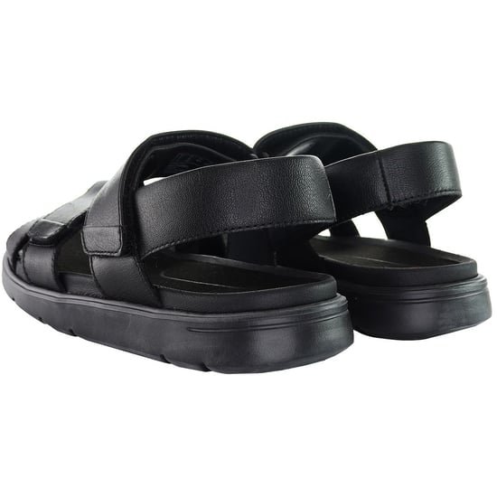 Clarks UnWilmore Band Sandalias negras para hombre - Image 4