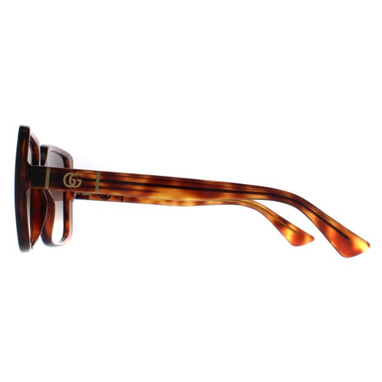 Gucci Cuadrado Mujer Habana Oscuro Marrón Gradiente GG0632S - Image 3
