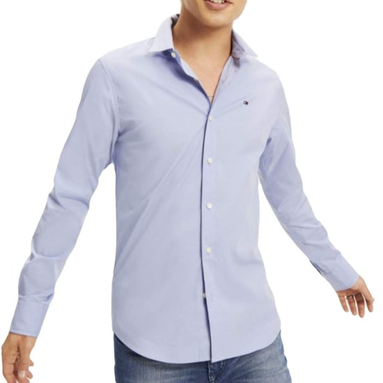 Tommy Jeans Camisas Slim Fit Stretch Azul - Image 1