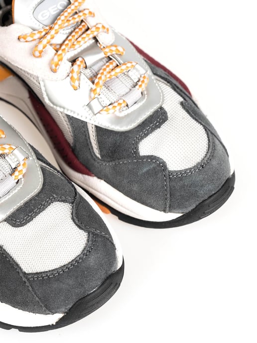 Geox Zapatillas T02 A de mujer amarillo, Gris - Image 4