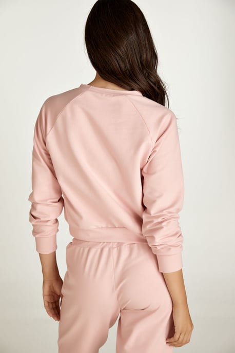 Cropped Pink Sweatshirt