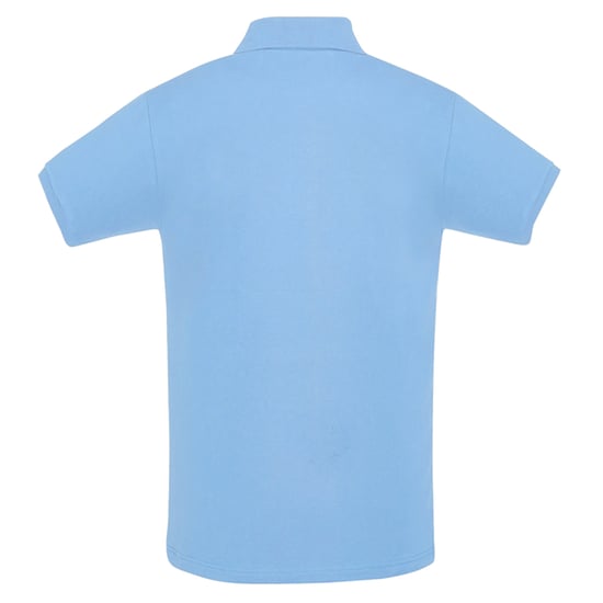 SOLS Mens Perfect Pique Short Sleeve Polo Shirt (Sky Blue) - Image 4