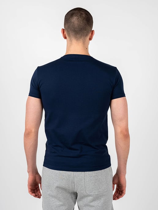 Iceberg T-shirt C-neck Men's Blue