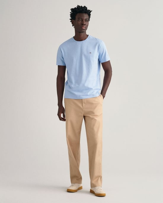GANT Mens Regular Fit Short Sleeve Shield Logo T-Shirt - Image 4