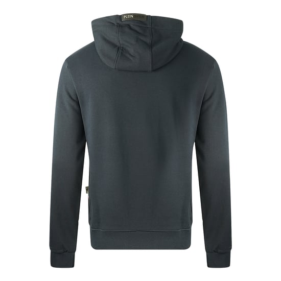Sudadera Azul Marino con Logo Plateado de Philipp Plein Sport - Image 2