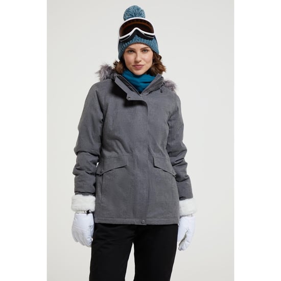 Mountain Warehouse Womens/Ladies Snow II Waterproof Ski Jacket (Grey) - Image 1