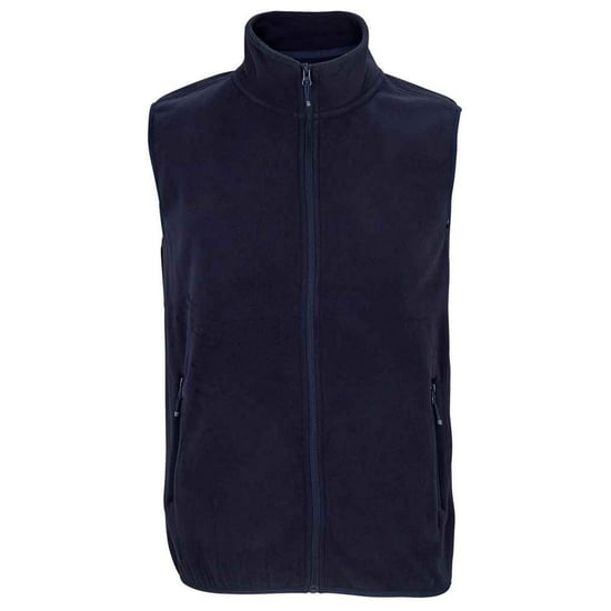 SOLS Unisex Adult Factor Microfleece Recycled Body Warmer (Navy) - Image 1