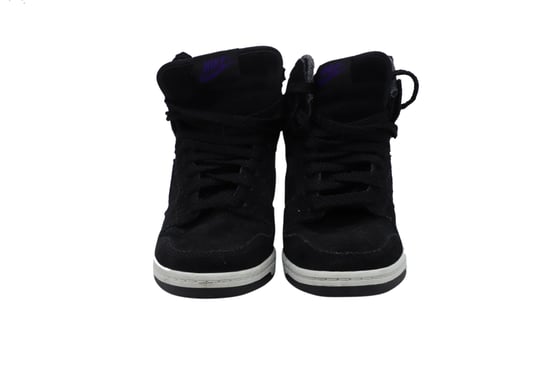 Nike Dunk Sky Hi Sneakers in Black Gum Leather - Image 2