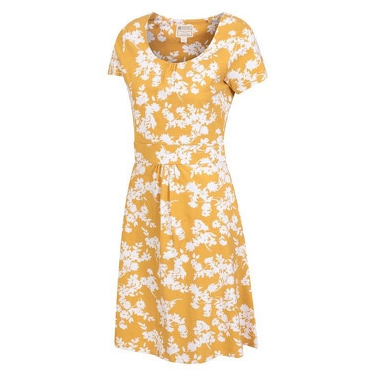 Mountain Warehouse Womens/Ladies Orchid Flower UV Protection Dress (Yellow) - Image 2