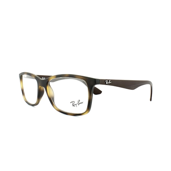 Montura de Gafas Ray-Ban 7047 5573 Matt Havana Hombre 54mm - Image 2