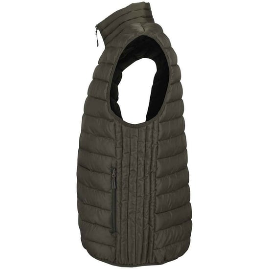 SOLS Mens Stream Body Warmer (Army) - Image 3