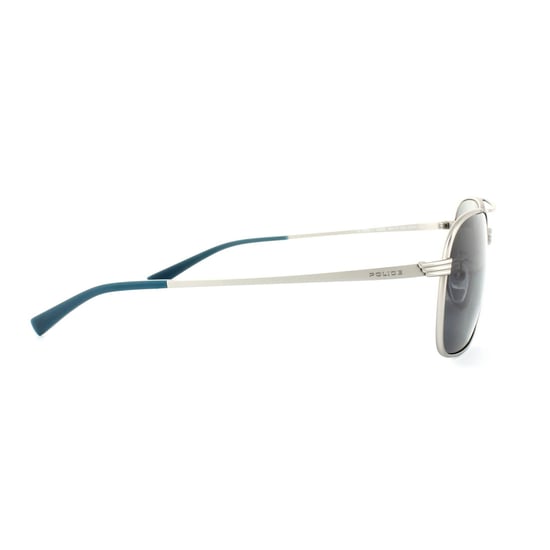 Police Sunglasses S8952 Rival 1 581K Silver Grey