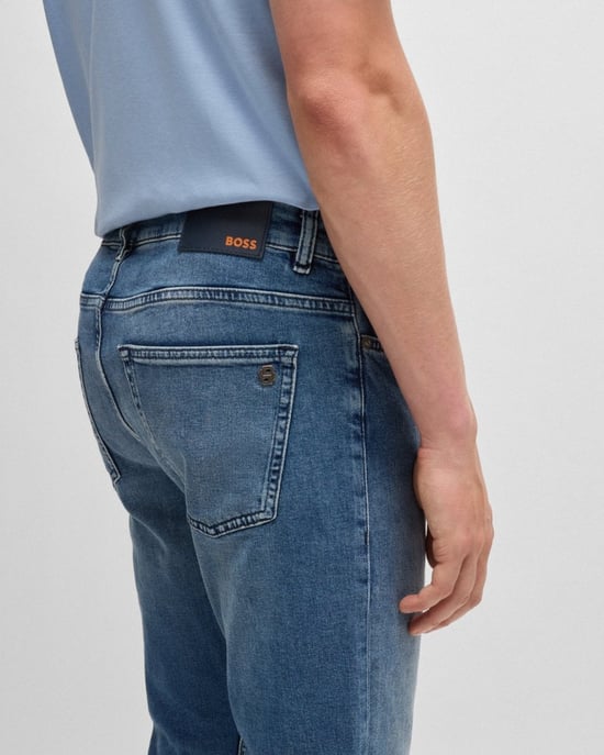 BOSS Orange DELAWARE BO Jeans Azul Slim Fit con Comfort-Stretch NOS - Image 3