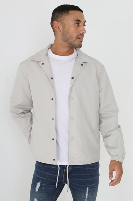 Stone 'Bond' Lightweight Coach Style Jacket