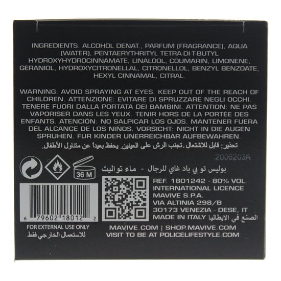 Police To Be Bad Guy Eau de Toilette 40ml Spray