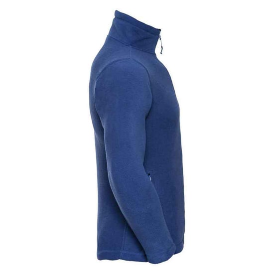 Russell Mens Quarter Zip Outdoor Fleece Top (Bright Royal) - Image 3