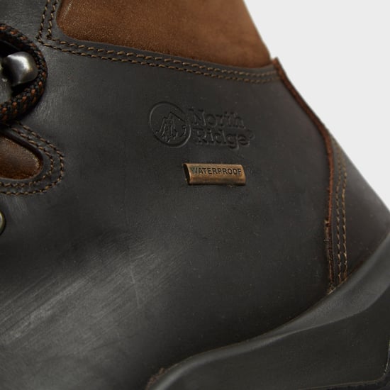 North Ridge Men's Traverse Waterproof Walking & Hiking Mid Boots with Vibram Outsole