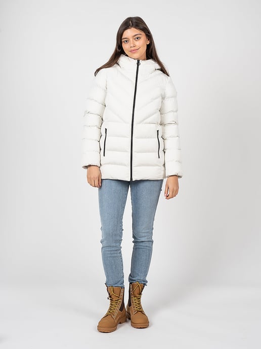 Geox Chaqueta Spherica de mujer Blanco - Image 2