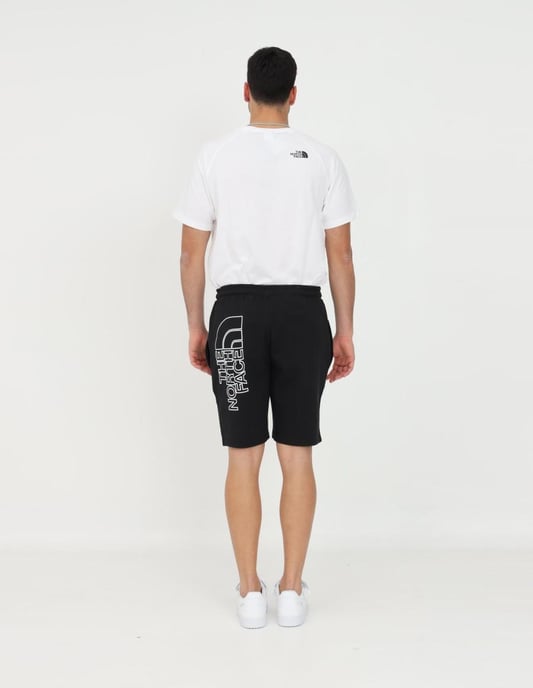 The North Face Hombre Pantalones Cortos Gráficos Negro - Image 6