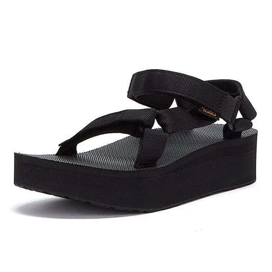 Teva Womens Flatform Universal Sandals - (Black) - Image 3
