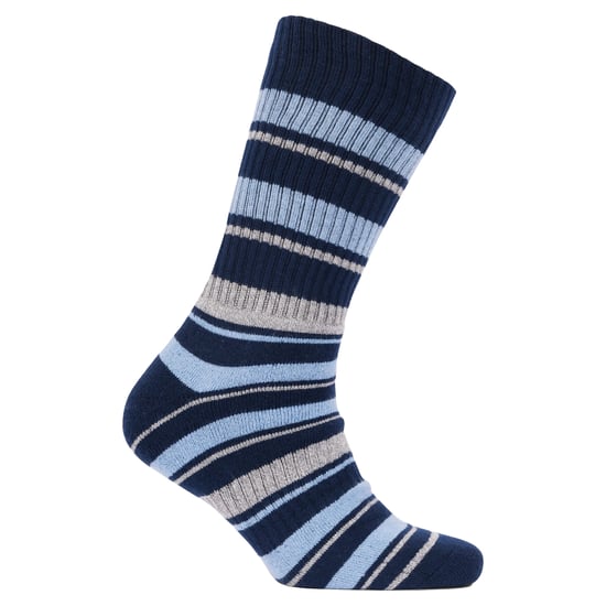 Trespass Unisex Adult Austen Anti-Blister Socks (Pack of 2) (Navy) - Image 3