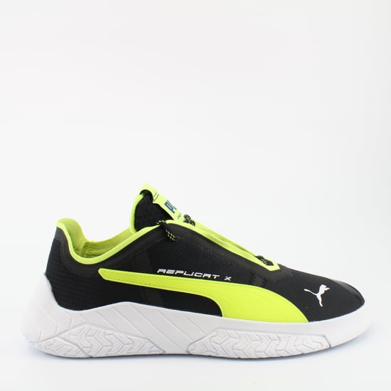 Puma Replicat-X Circuit Black Synthetic Mens Lace Up Trainers 306460 04