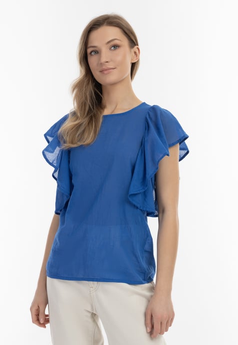 Dreimaster Blouse women blue - Image 3