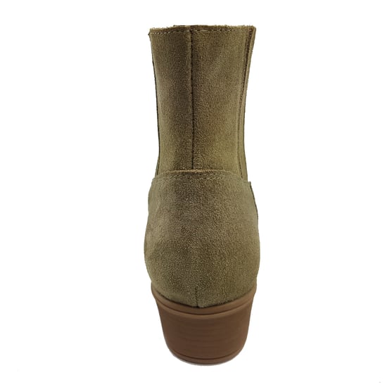 Woman's ankle boot Csy color Green