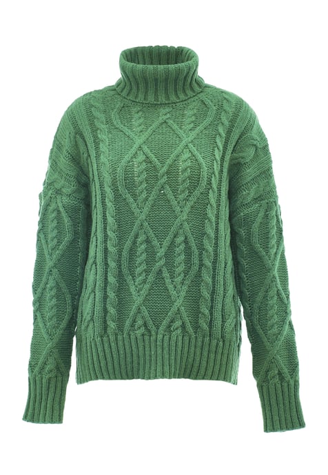 Mymo Turtleneck  pullover women green - Image 1