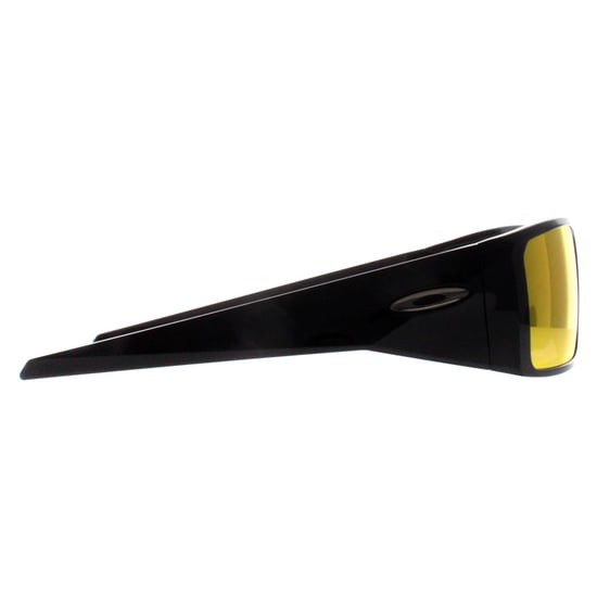 Oakley Wrap Unisex Polished Black Prizm Ruby Heliostat