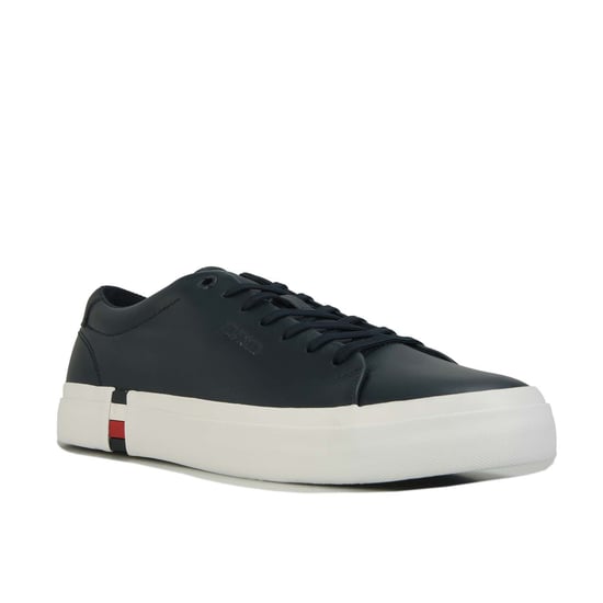 Zapatillas de cuero modernas Vulc para hombre Tommy Hilfiger en navy - Image 2