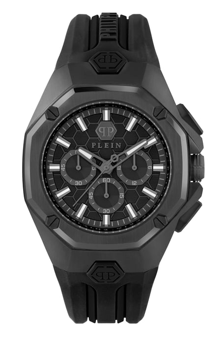 Philipp Plein Octagon Men's Black Watch PWTBA0623 - Image 1