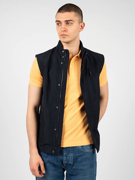 Chaleco Geox Vincit Hombre Azul - Image 3