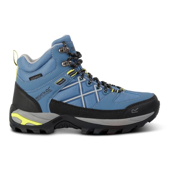 Regatta Womens/Ladies Samaris III Walking Boots (Coronet Blue/Lime Punch)