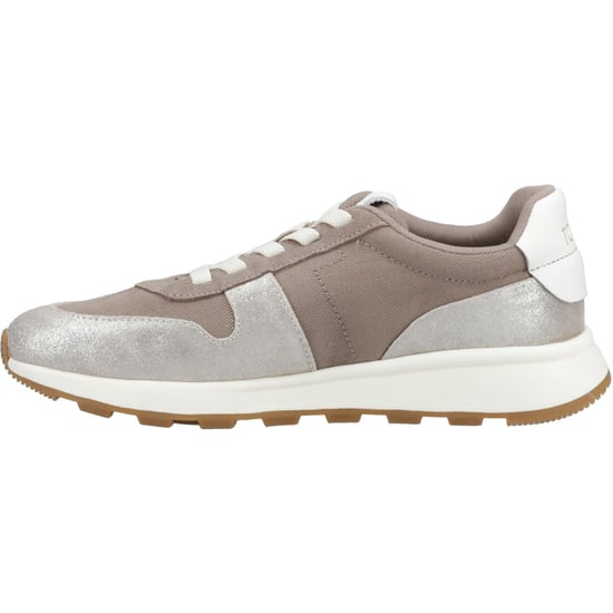 TOMS TRVL Lite Retro Leather Women's Silver Trainers - Image 4