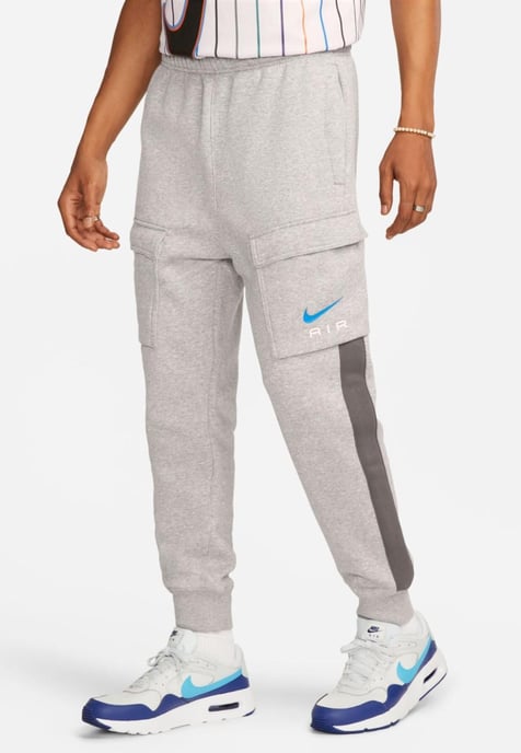 Chándal Nike Air BB Fleece Crewneck Gris para Hombre - Image 5