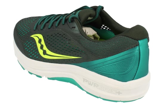 Saucony Clarion Mens Green Trainers - Image 2